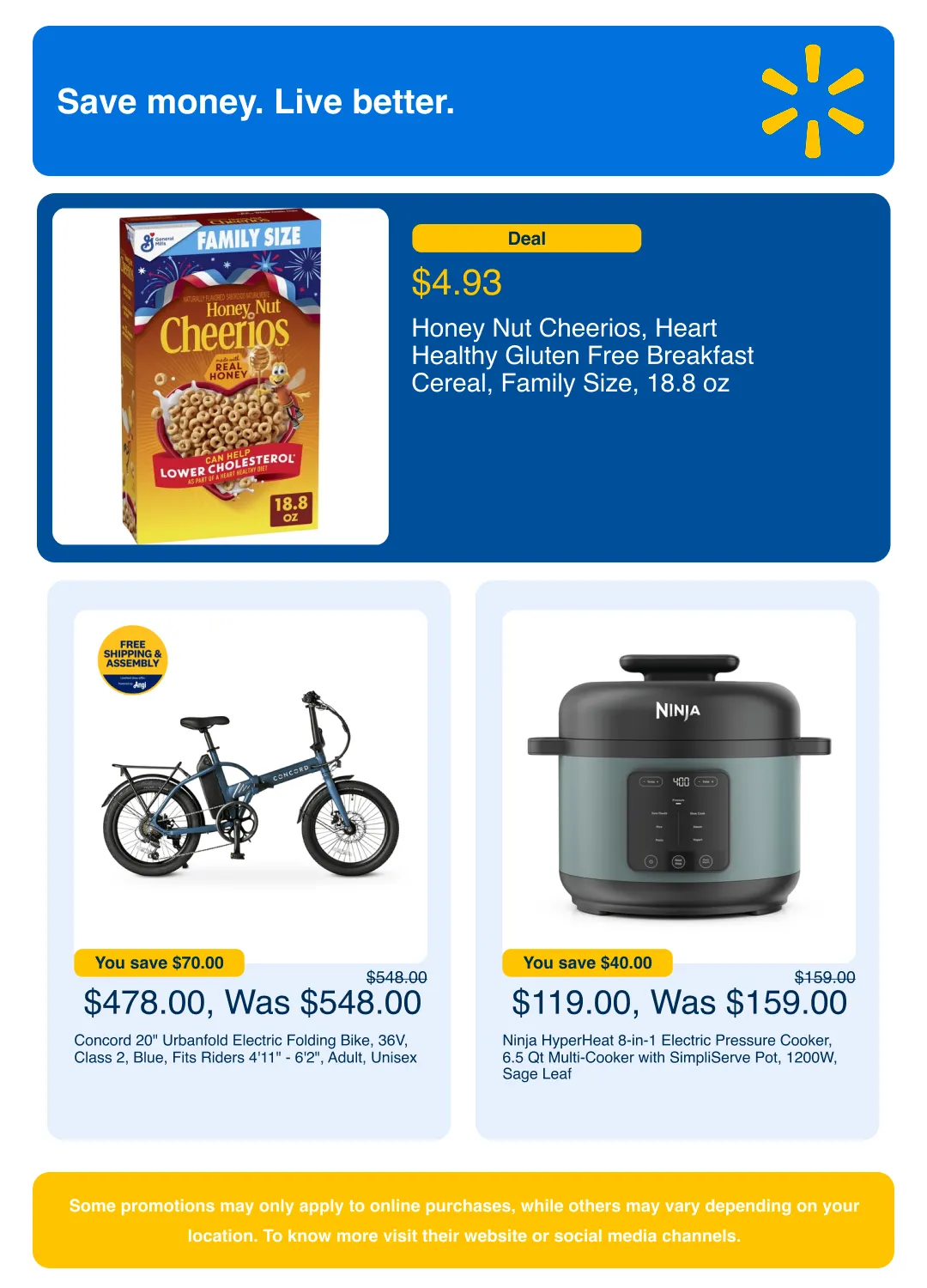 Weekly ad  Walmart Sales from May 8 to May 27 2026 - Page 3