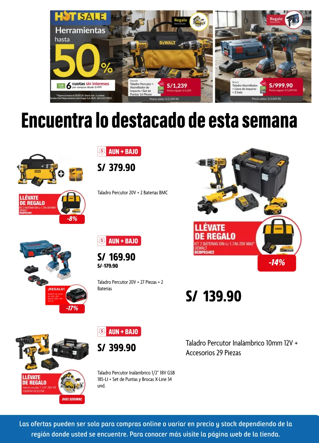 Catalogo de Ofertas Sodimac 25 de marzo al 10 de abril 2026 - Pag 3