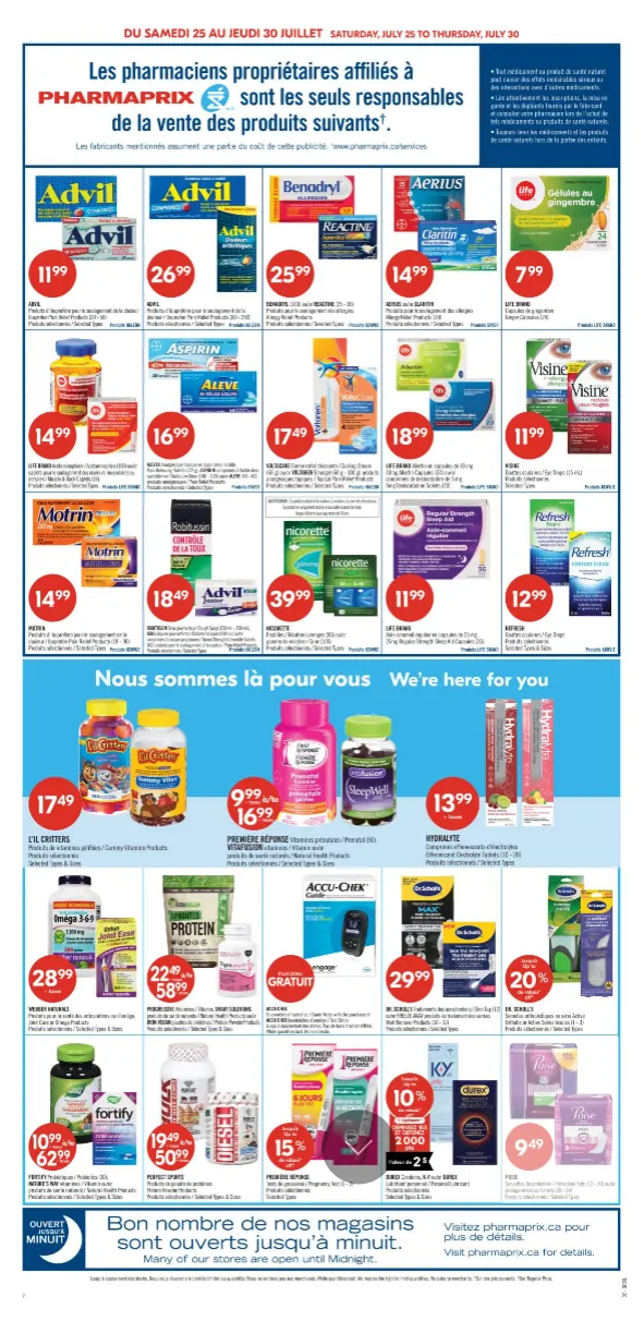 Pharmaprix Sales from July 25 to July 30 2026 - flyer page 3