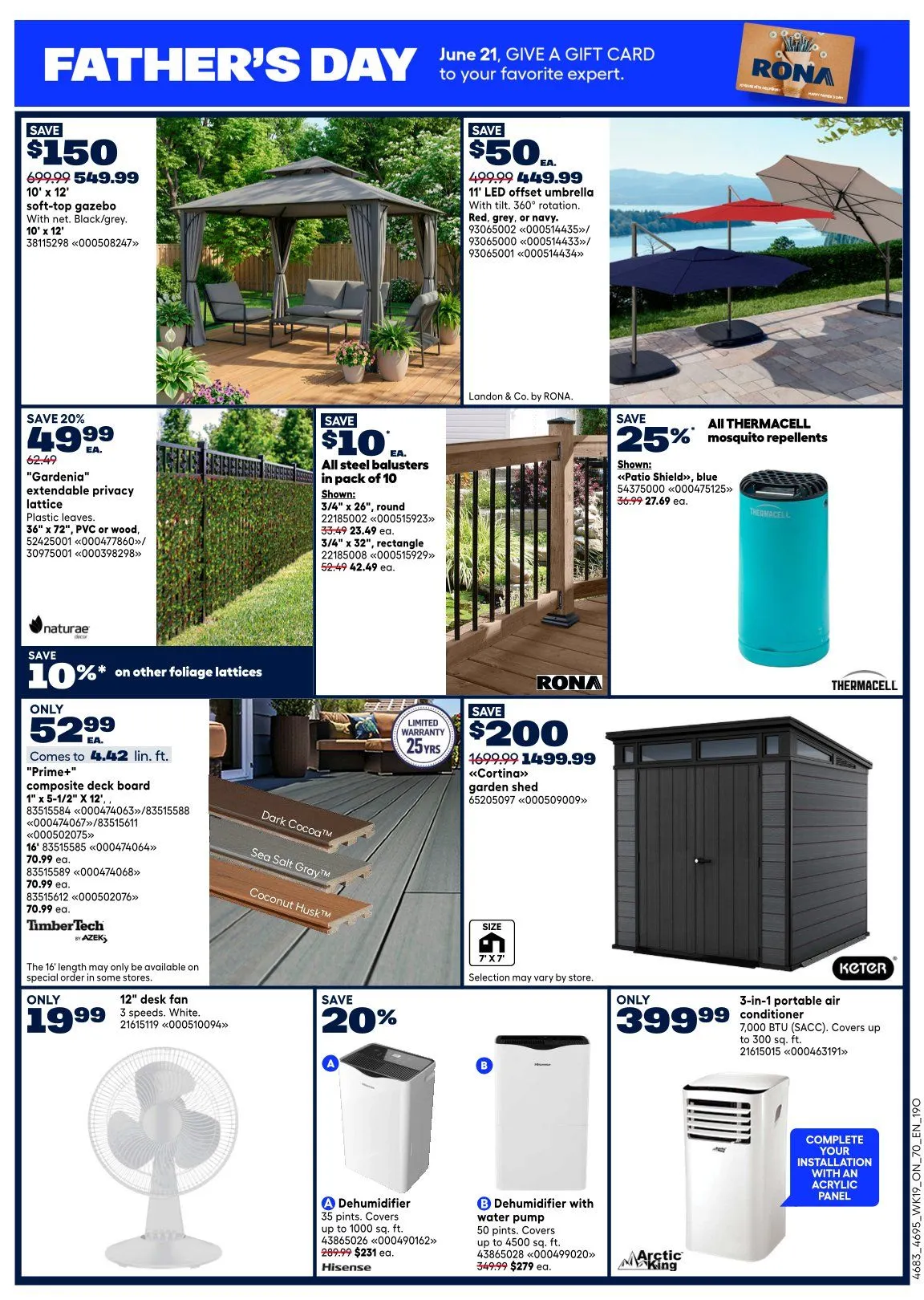 RONA Sales from June 4 to June 10 2026 - flyer page 3