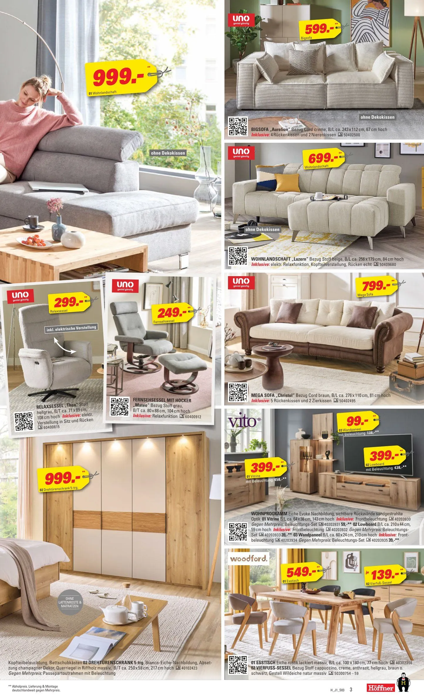 Höffner Angebote von 25. März bis 31. März 2026 - Prospekt seite 3
