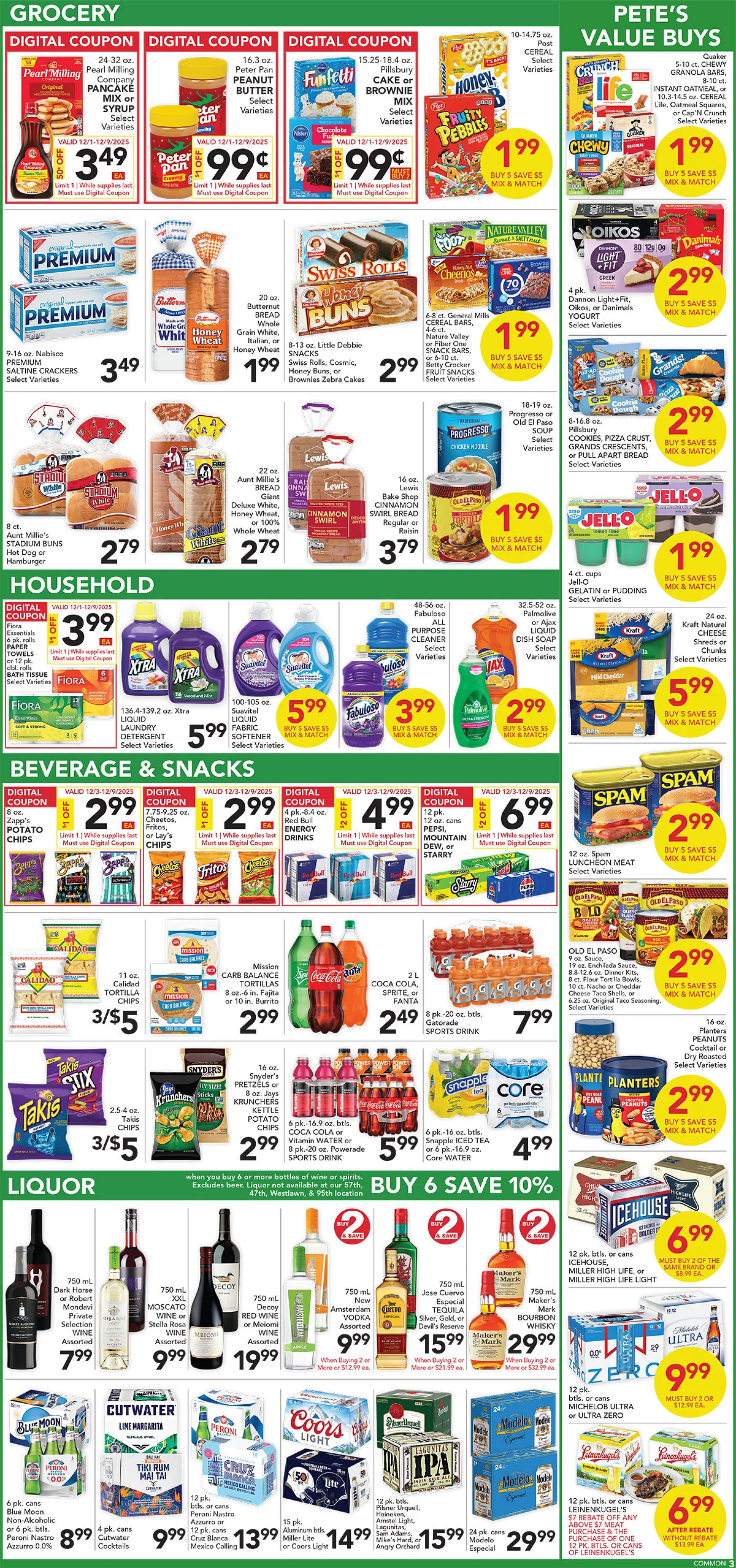 Weekly ad Pete's Fresh Market Sales from December 3 to December 9 2025 - Page 3