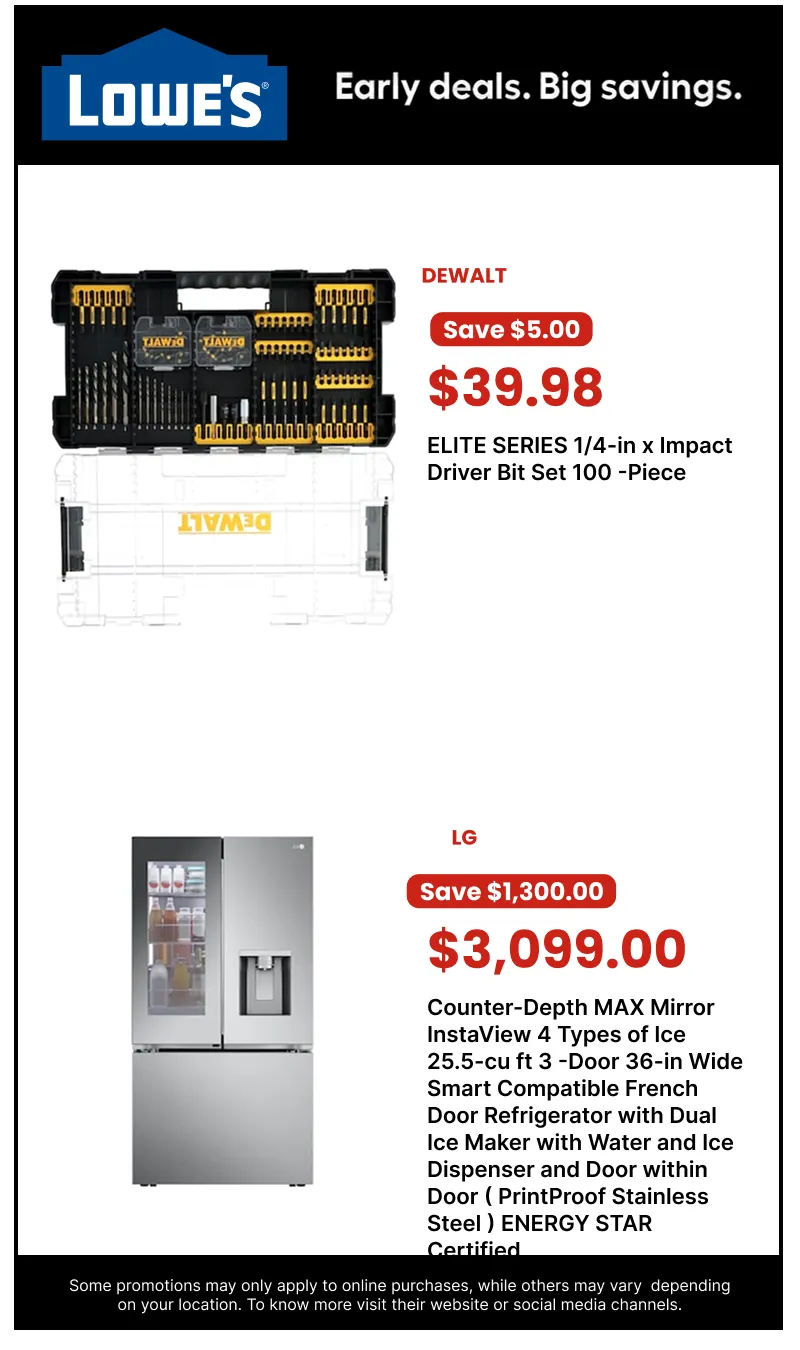 Weekly ad Early Black Friday from October 30 to November 17 2025 - Page 2