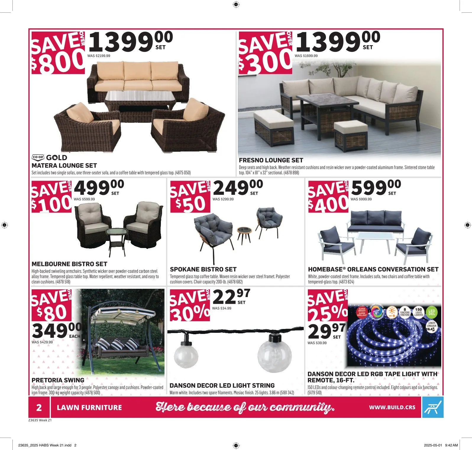 Co-op Home Centre Deals from May 15 to May 21 2025 - flyer page 3