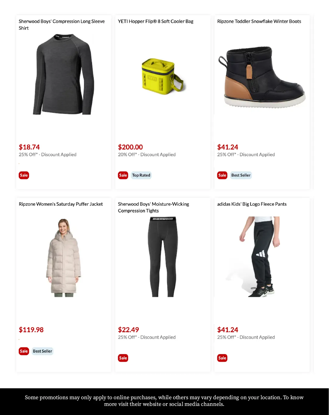 Flyer from October 31 to November 14 2025 - flyer page 2