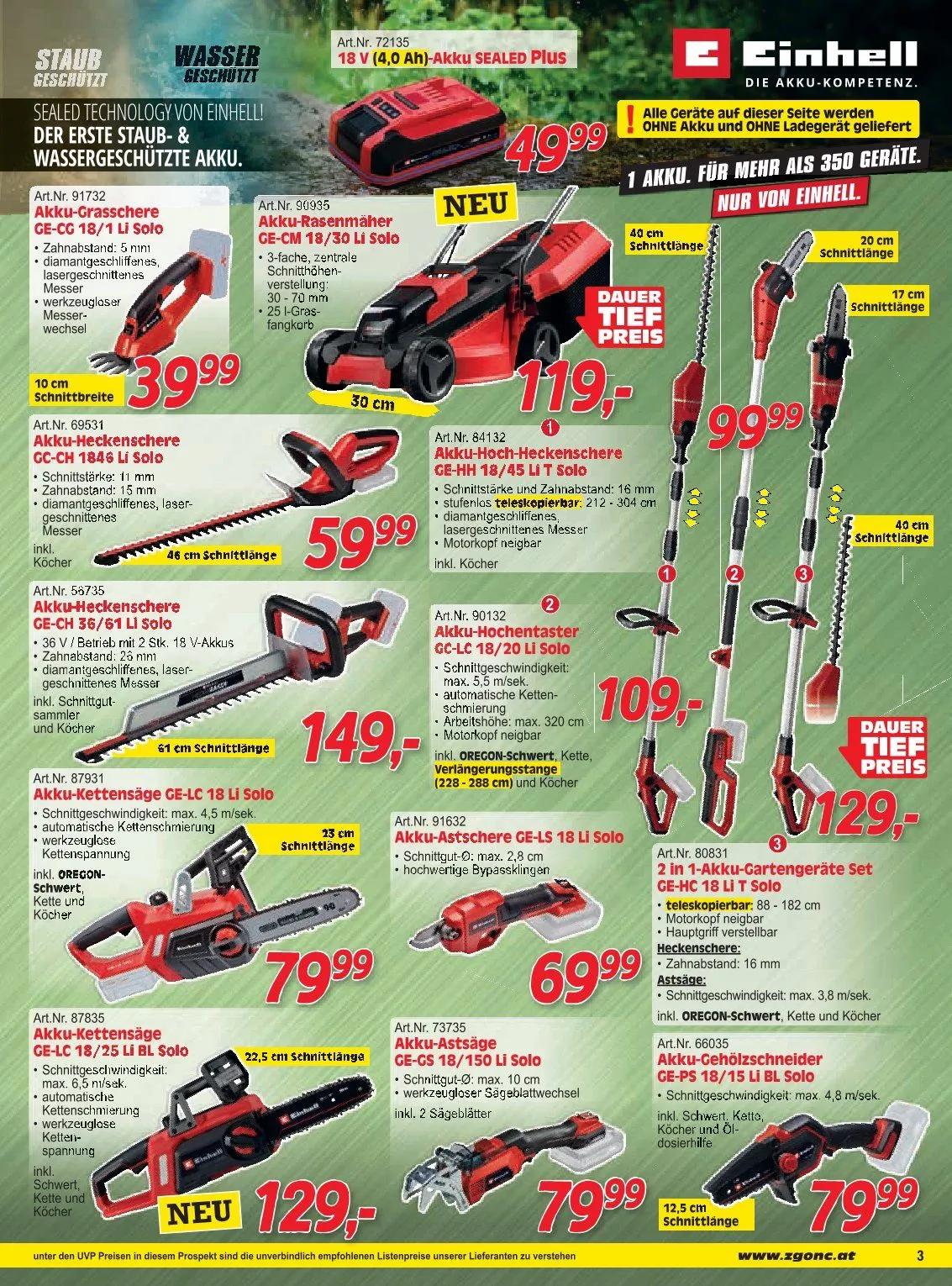 Zgonc Prospekte  von 13. April bis 27. April 2026 - Flugblätt seite  3