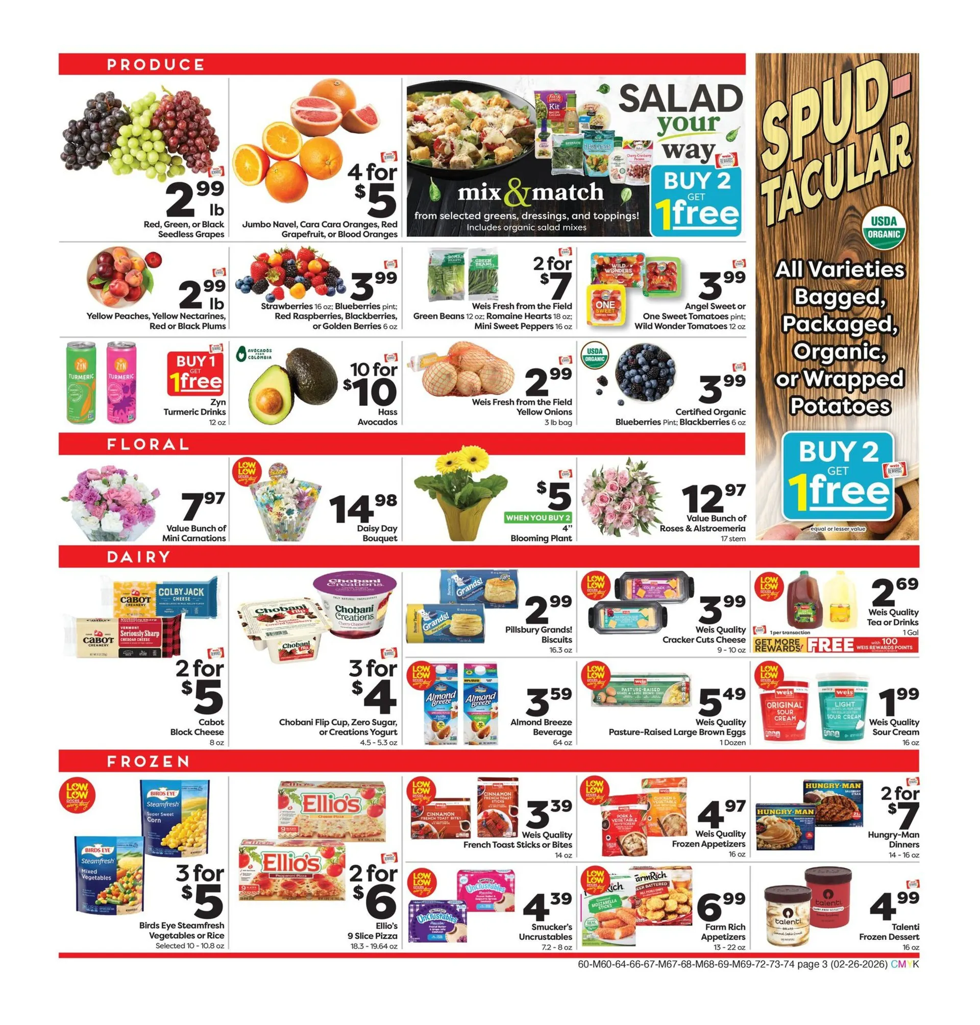 Weekly ad Weis Sales from February 26 to March 4 2026 - Page 3