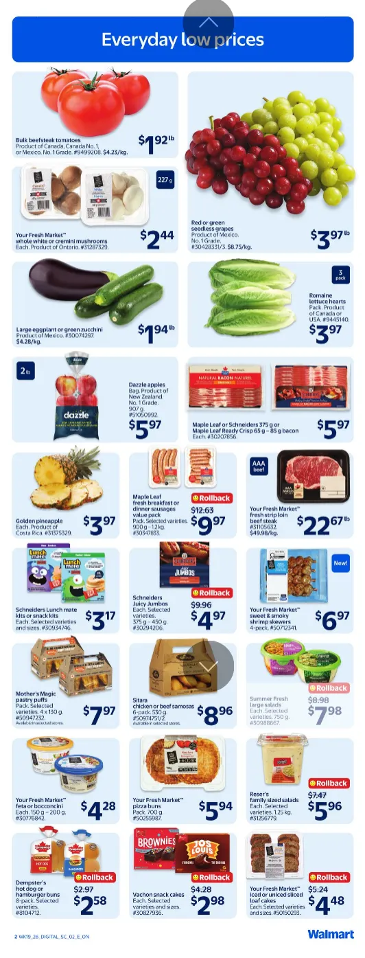 Walmart Sales from June 4 to June 10 2026 - flyer page 3