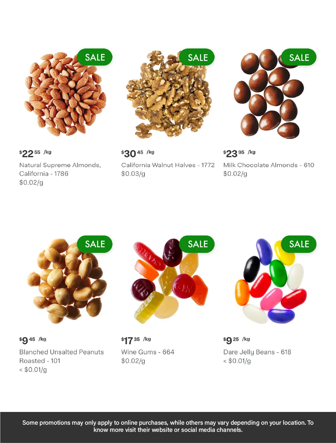 Flyer from October 9 to October 27 2025 - flyer page 2