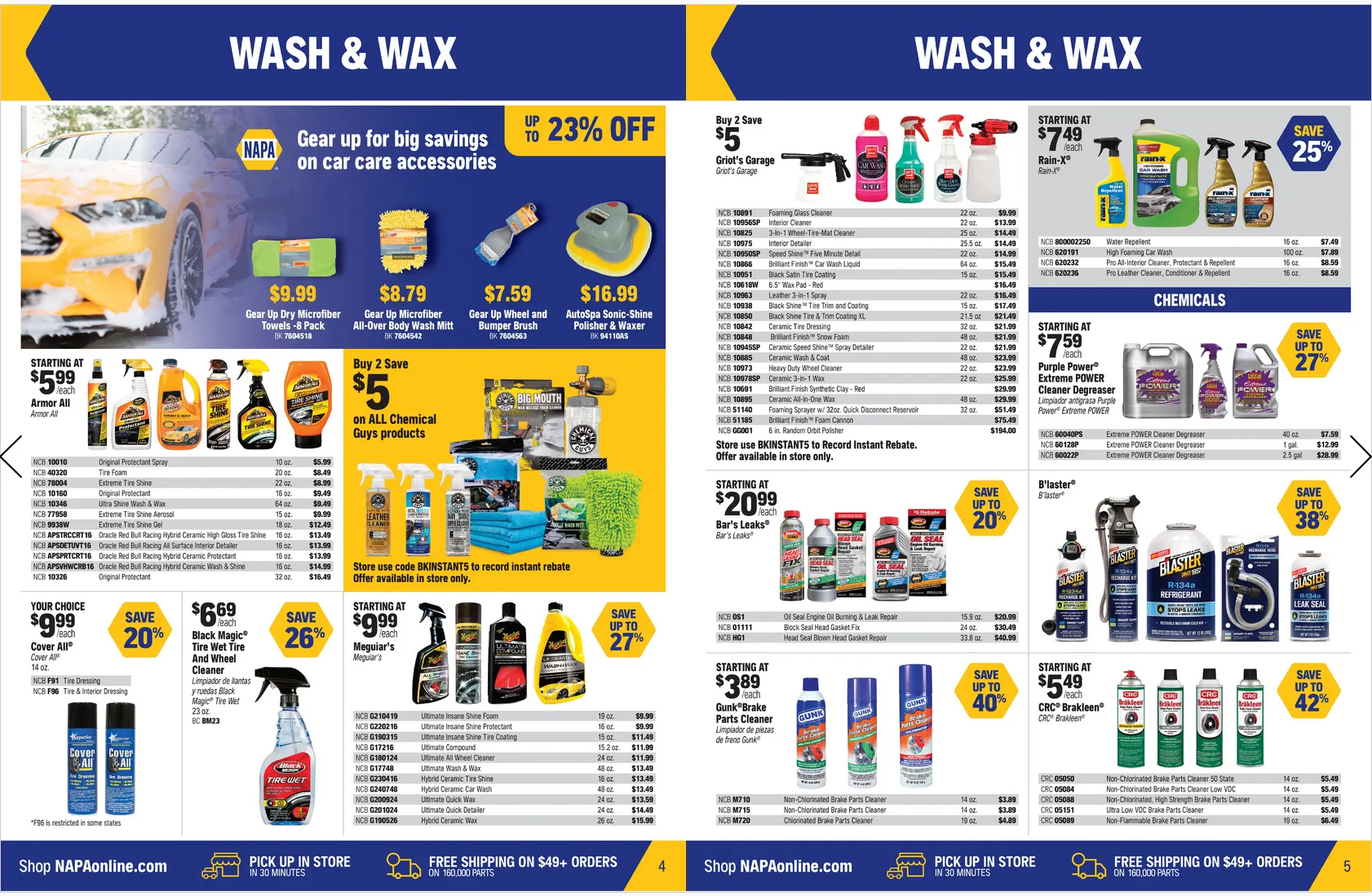 NAPA Auto Parts from April 1 to April 30 2026 - flyer page 3