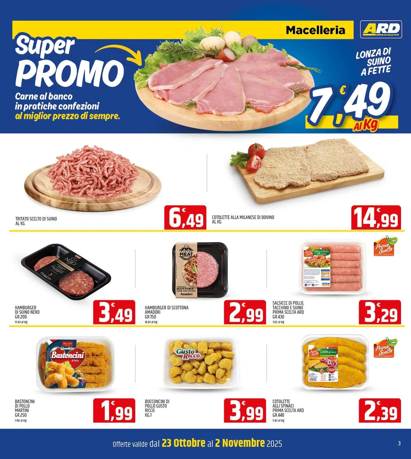 Volantini ARD Discount da 23 ottobre a 2 novembre di 2025 - Pagina del volantino 3