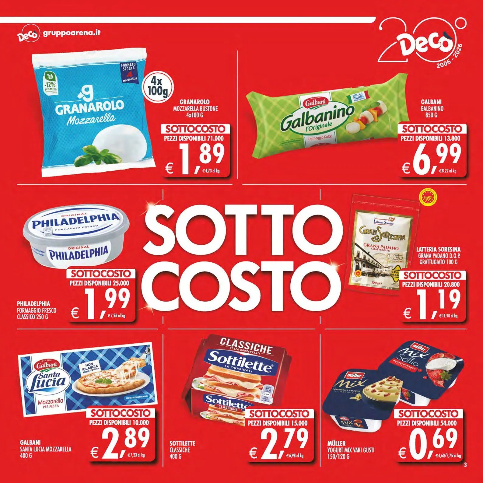 Volantini Deco Supermercati da 19 giugno a 29 giugno di 2026 - Pagina del volantino 3