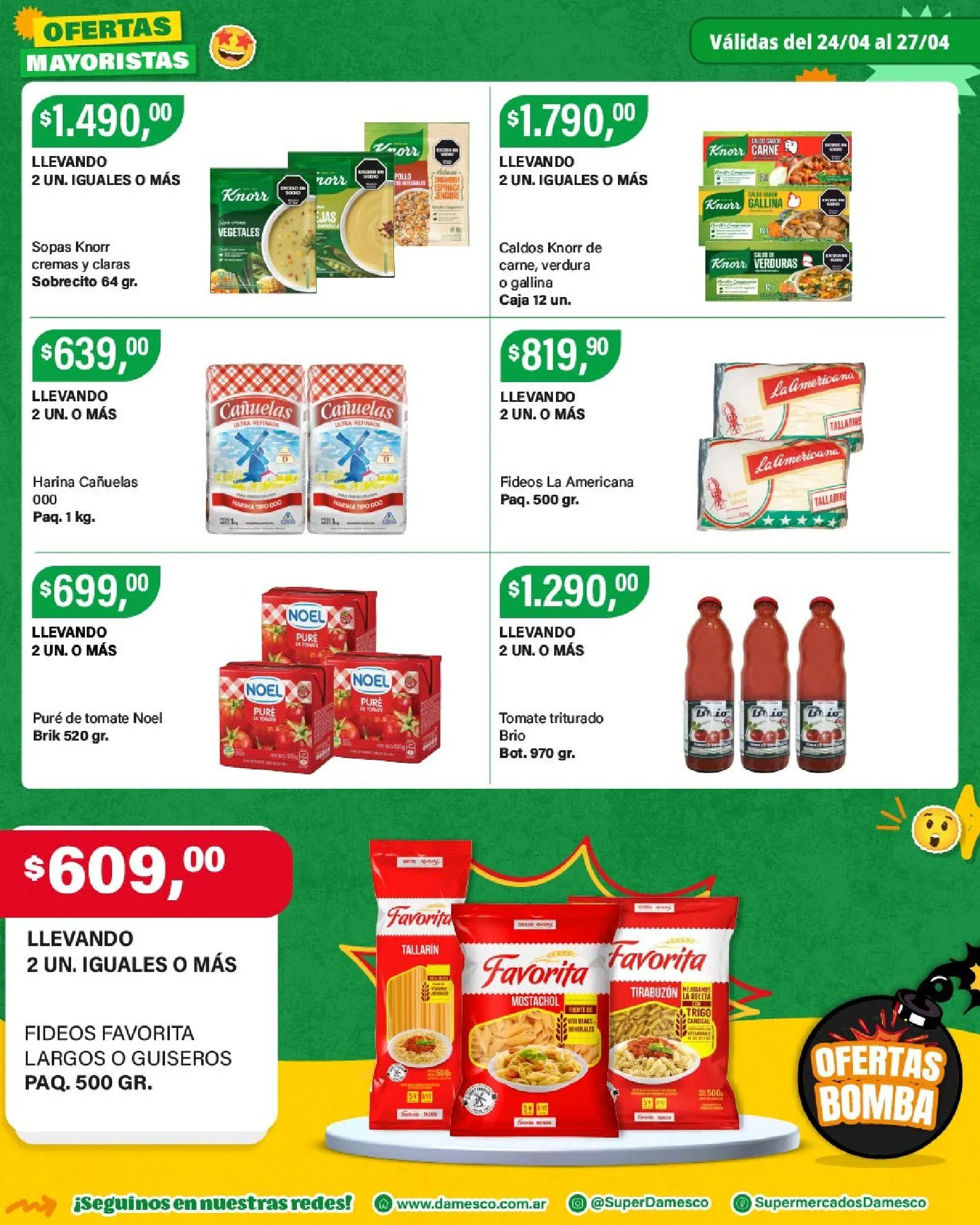 Ofertas de Ofertas Damesco 24 de abril al 27 de abril 2026 - Página 3 del catálogo