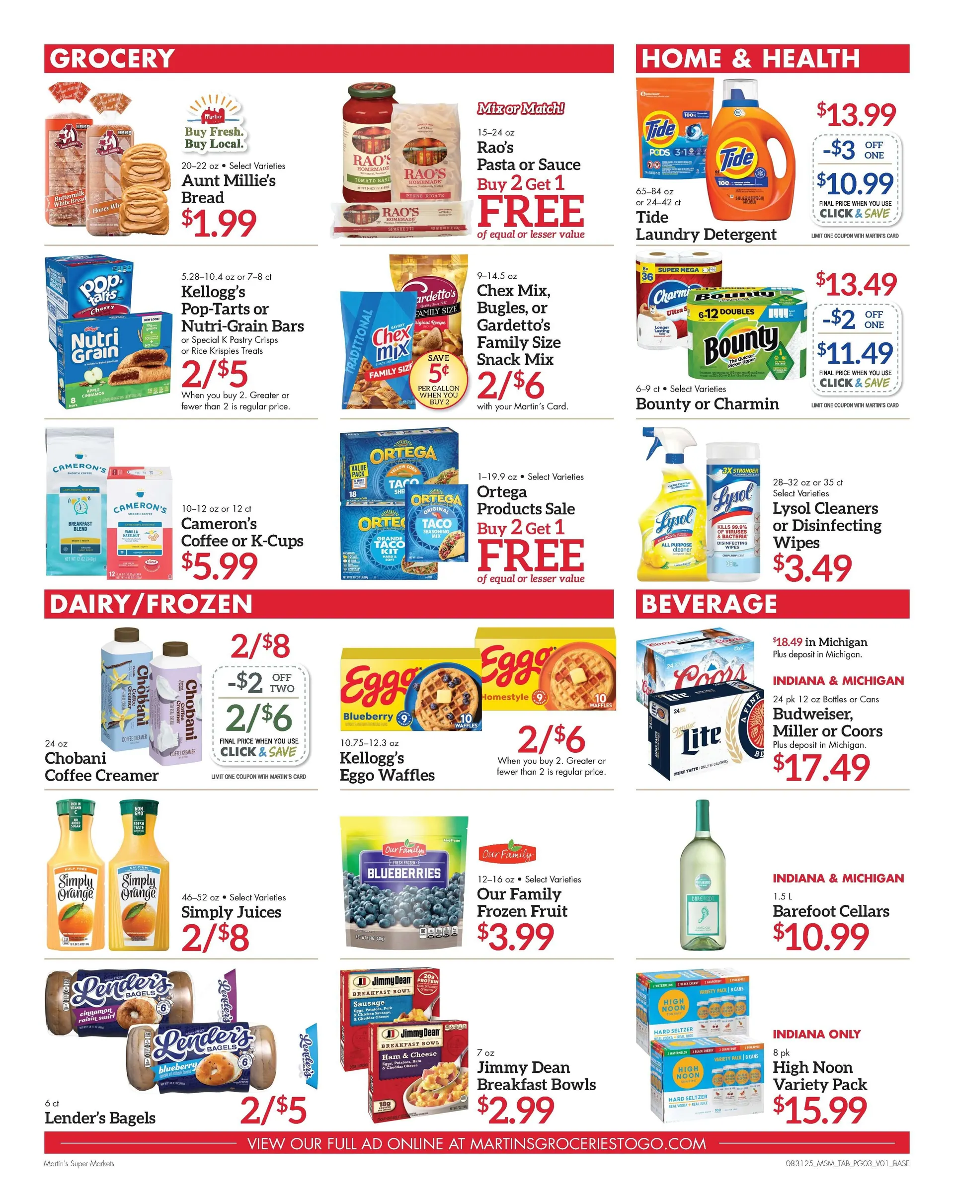 Weekly ad Martin’s Sales from August 28 to September 7 2025 - Page 3