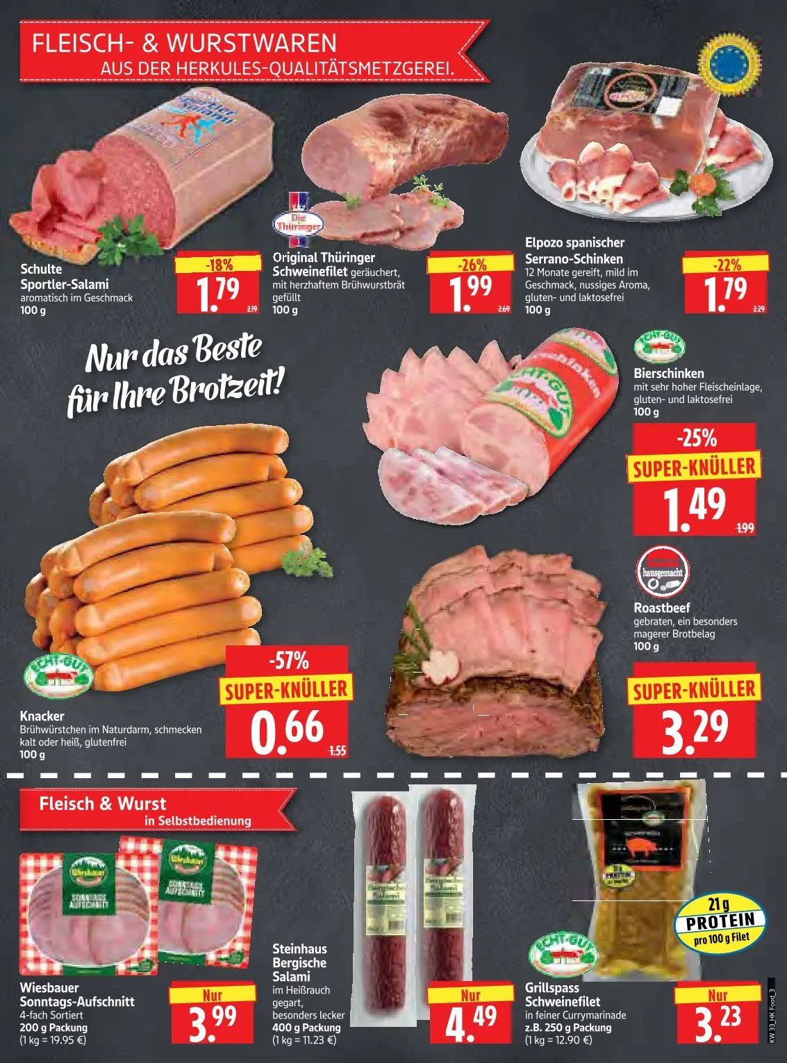 Herkules Baumarkt Angebote von 11. August bis 16. August 2025 - Prospekt seite 3