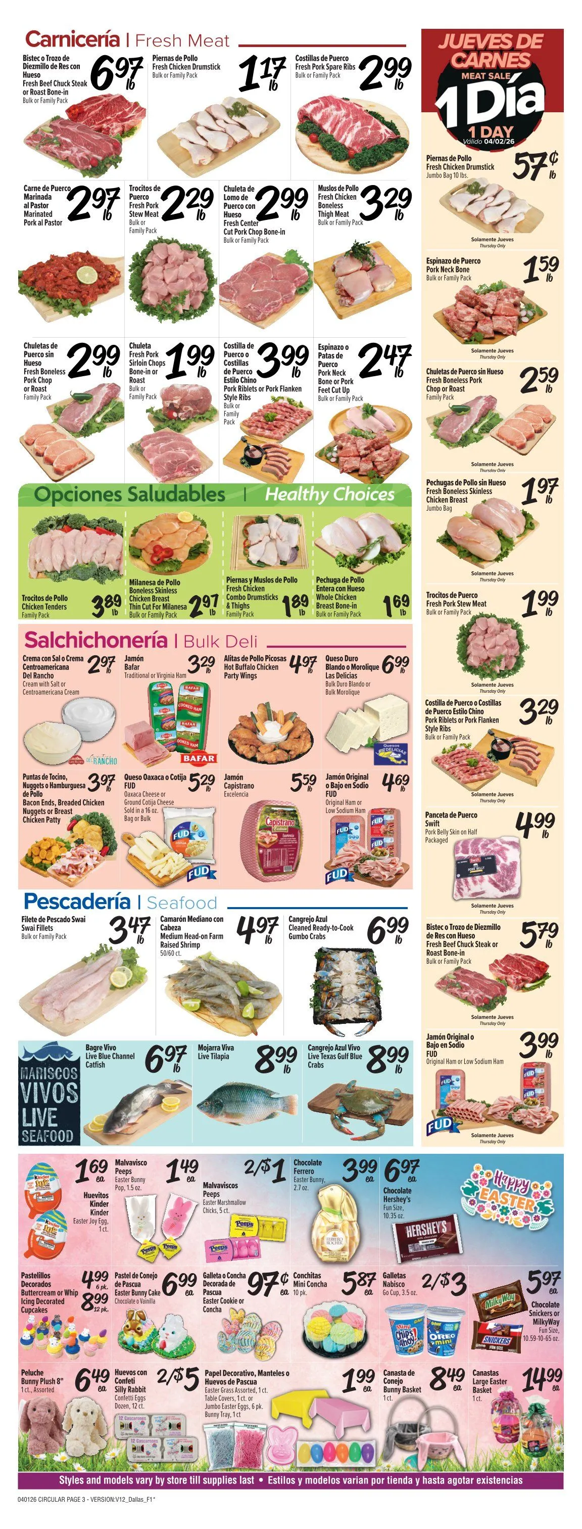 Weekly ad Fiesta Mart Sales from April 1 to April 7 2026 - Page 3