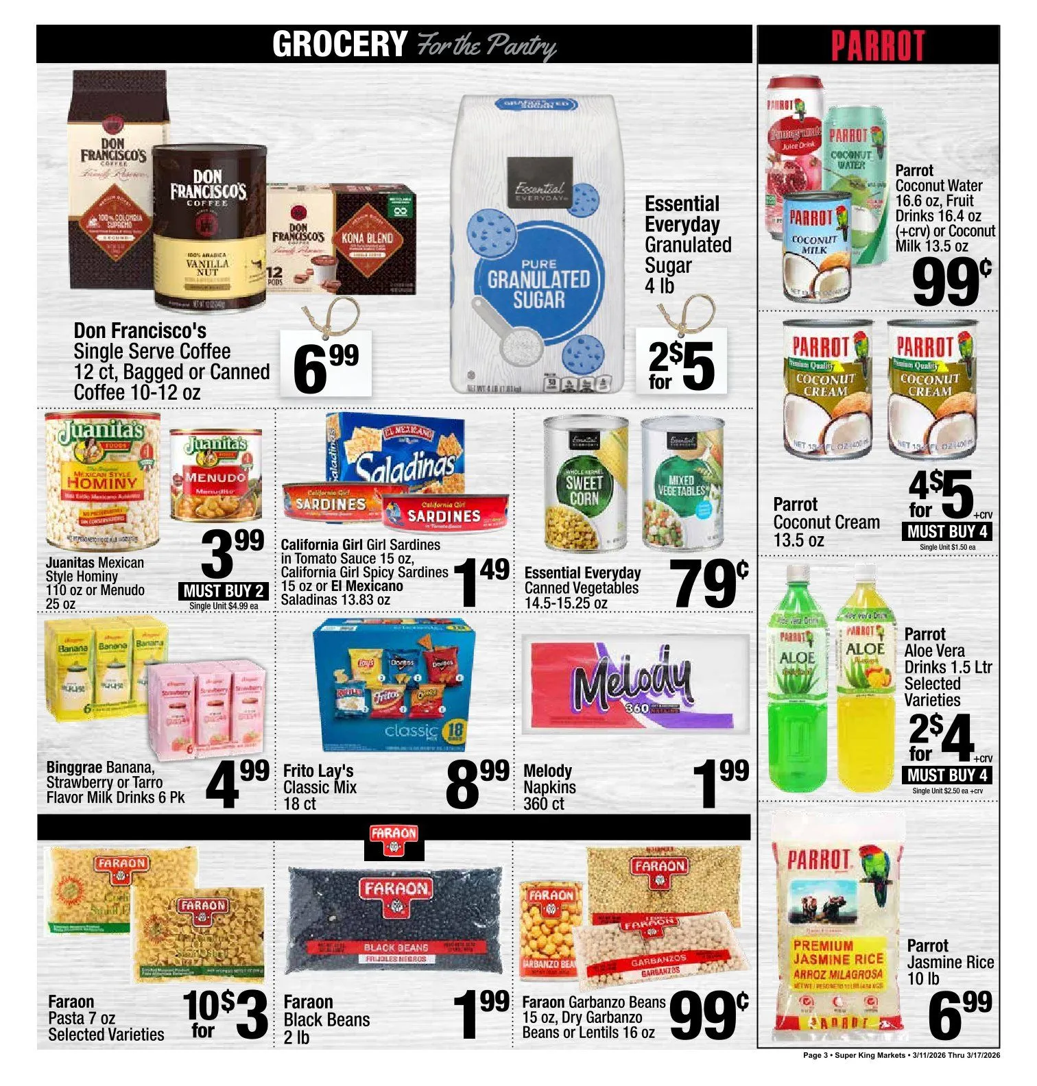 Weekly ad Super King Markets weekly ads from March 11 to March 17 2026 - Page 3