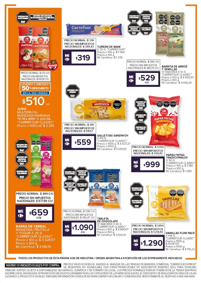 Ofertas de Ofertas Carrefour Express 8 de abril al 14 de abril 2026 - Página 3 del catálogo