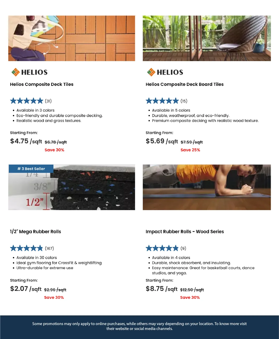 Weekly promotion  Flooring Inc Sales spanning from September 15 to September 30 2025 - Page 2 for Catalogue 365