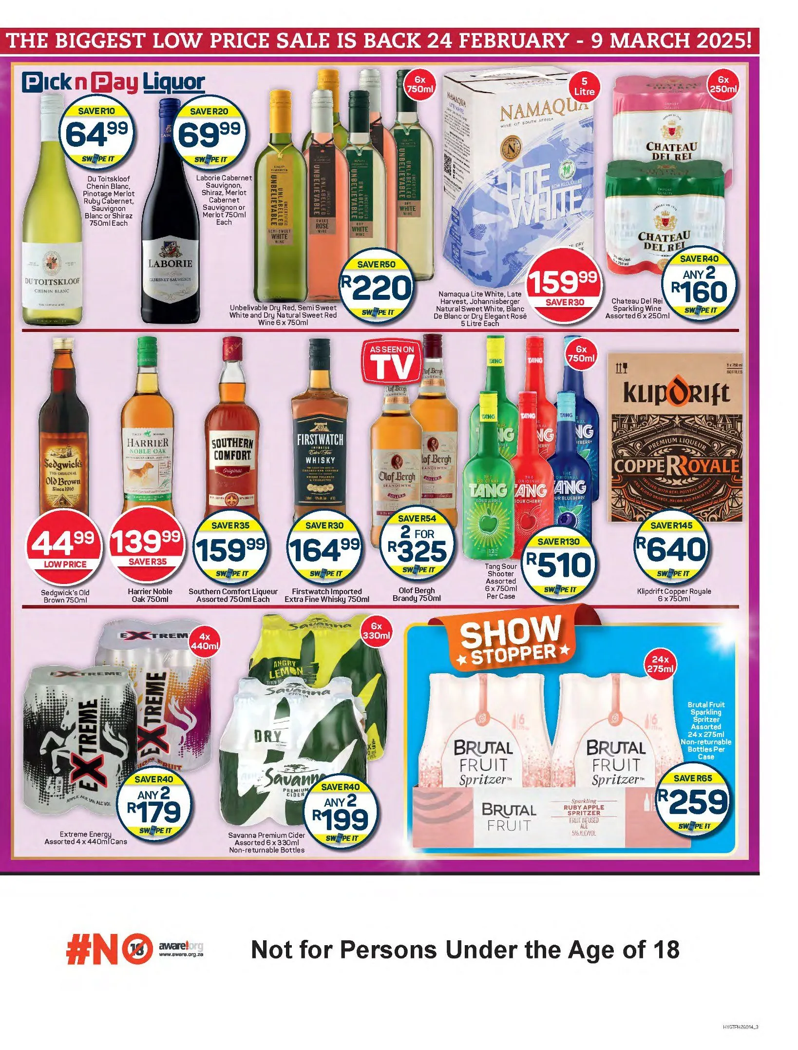 Pick n Pay Sales from 24 February to 9 March 2025 - Catalogue Page 3