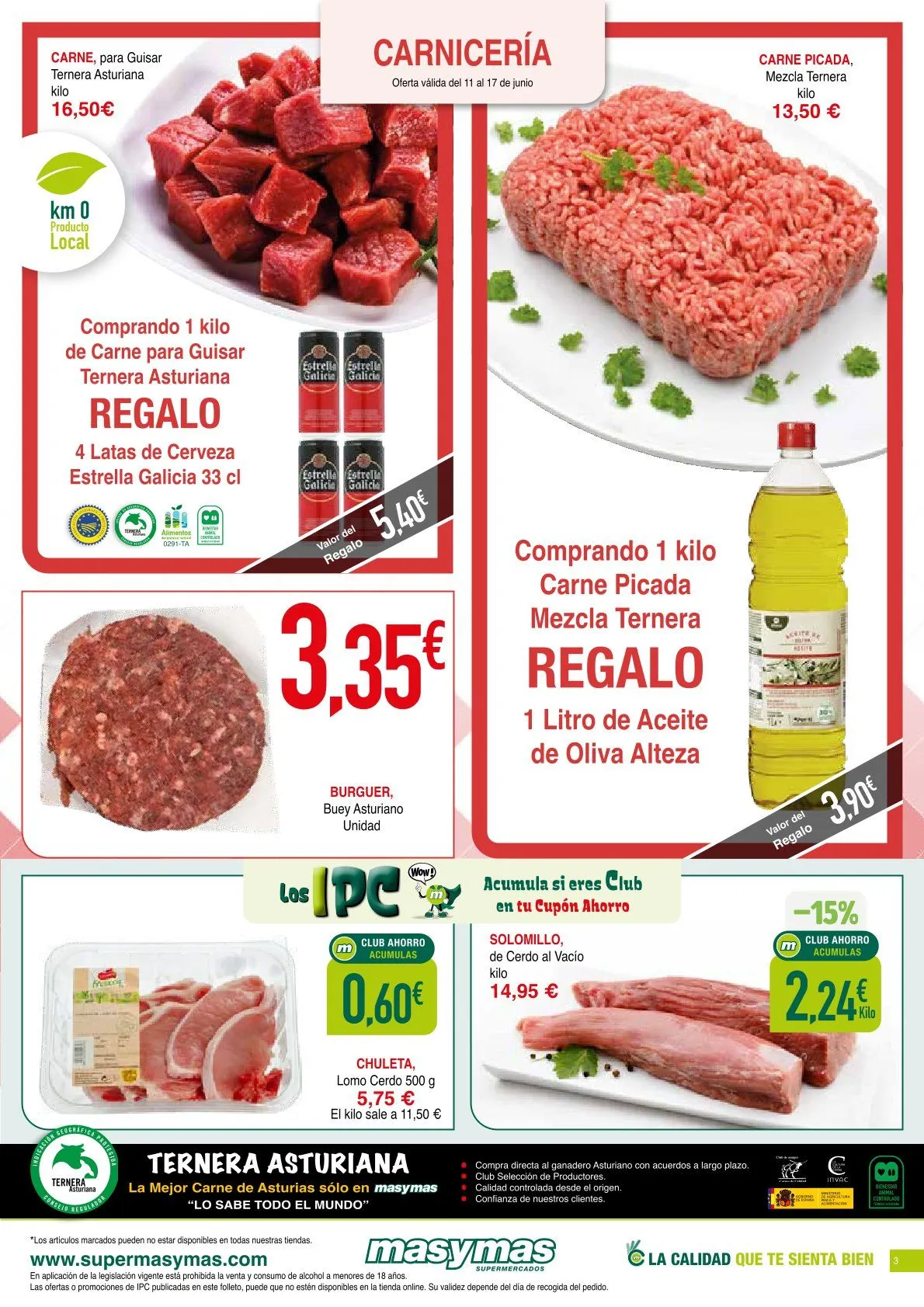 Catálogo de Supermercados masymas Ofertas 11 de junio al 17 de junio 2026 - Página 3