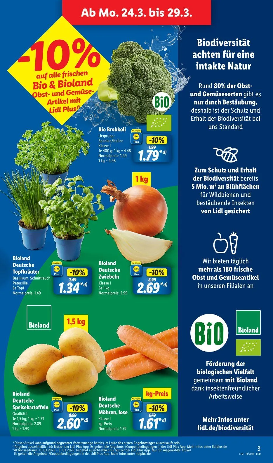 Lidl Prospekt von 24. März bis 29. März 2025 - Prospekt seite 3