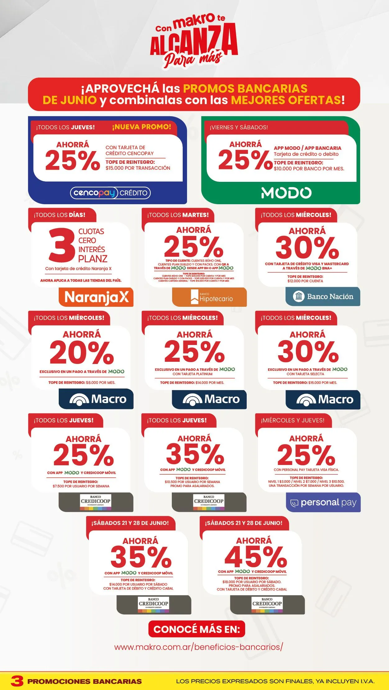 Ofertas de Ofertas Makro - Últimos catálogos 5 de junio al 11 de junio 2025 - Página 4 del catálogo