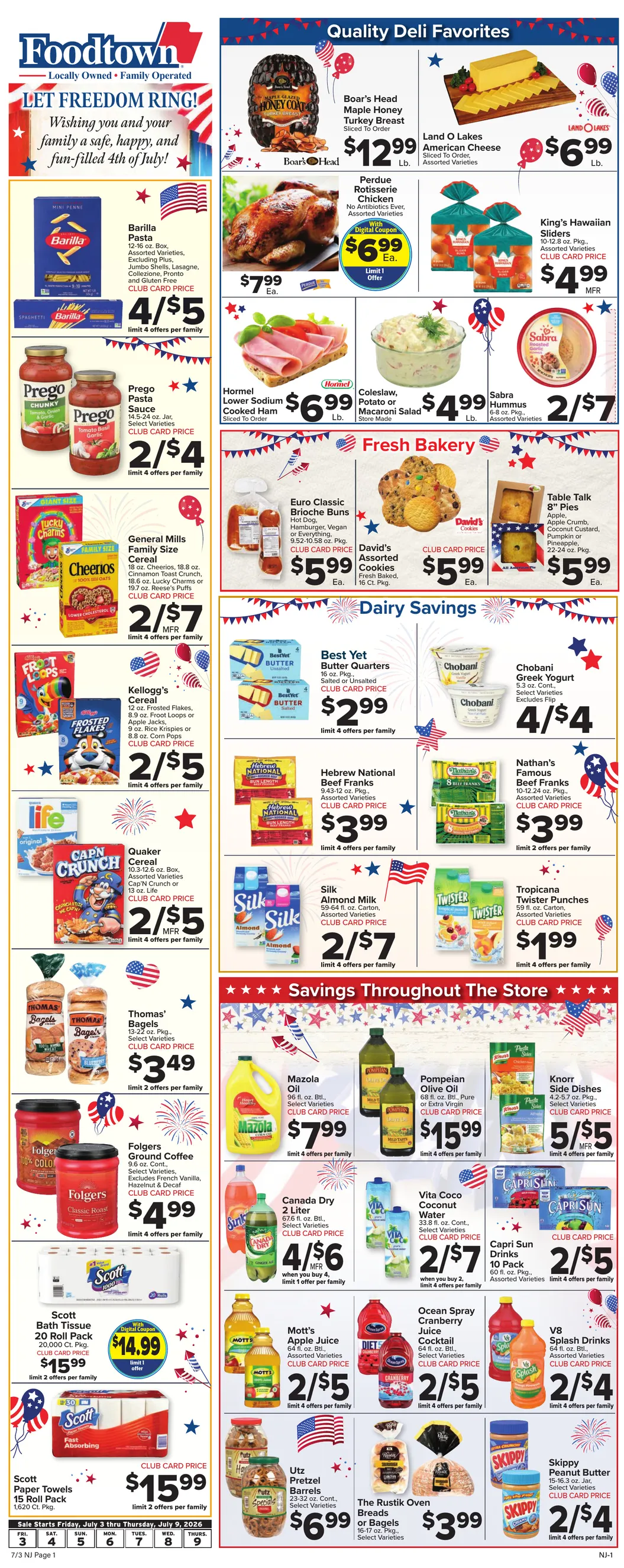 Weekly ad Foodtown Sales from July 3 to July 9 2026 - Page 3
