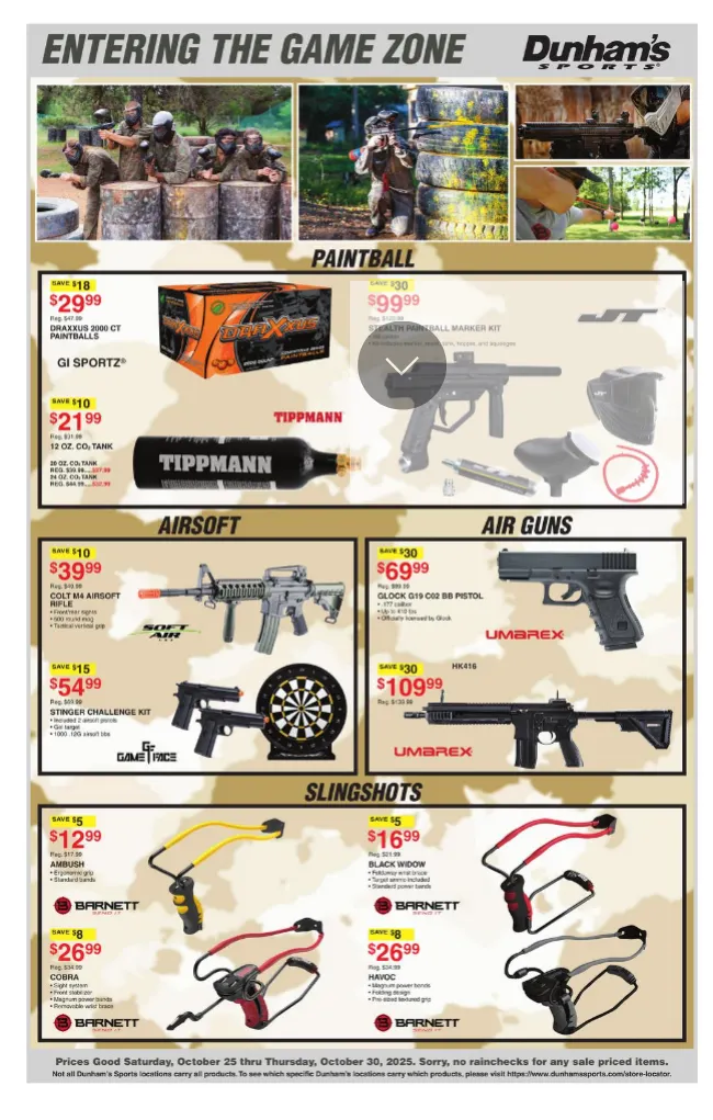 Weekly ad Dunham's Sports Sales from October 25 to October 30 2025 - Page 3