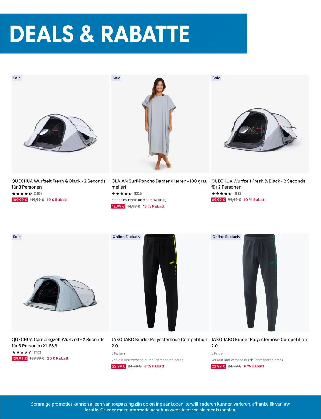 Decathlon Prospekte von 18. September bis 3. Oktober 2025 - Prospekt seite 2
