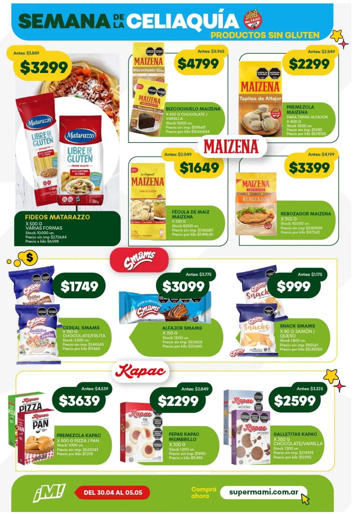 Ofertas de  Ofertas Super Mami  30 de abril al 5 de mayo 2026 - Página 3 del catálogo