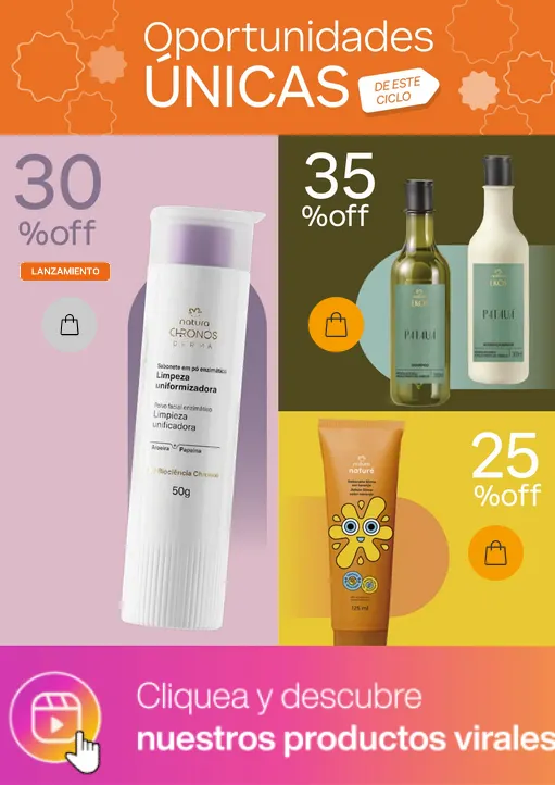 Ofertas de Natura Ofertas 1 de abril al 30 de abril 2026 - Página 3 del catálogo