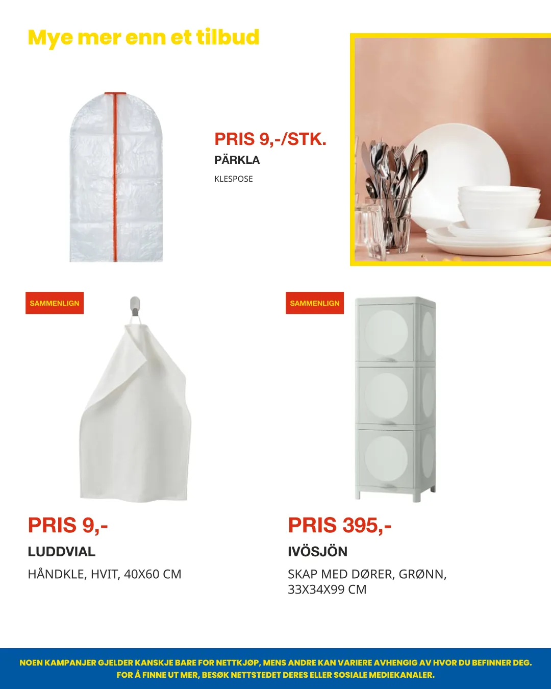 IKEA fra 16. juli til 3. august 2026 - kundeavisside 3