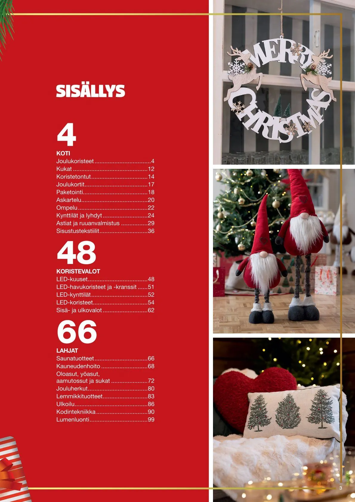  Tokmanni Tarjoukset voimassa alkaen 28. marraskuuta - 24. joulukuuta 2025 - Tarjouslehti sivu 3