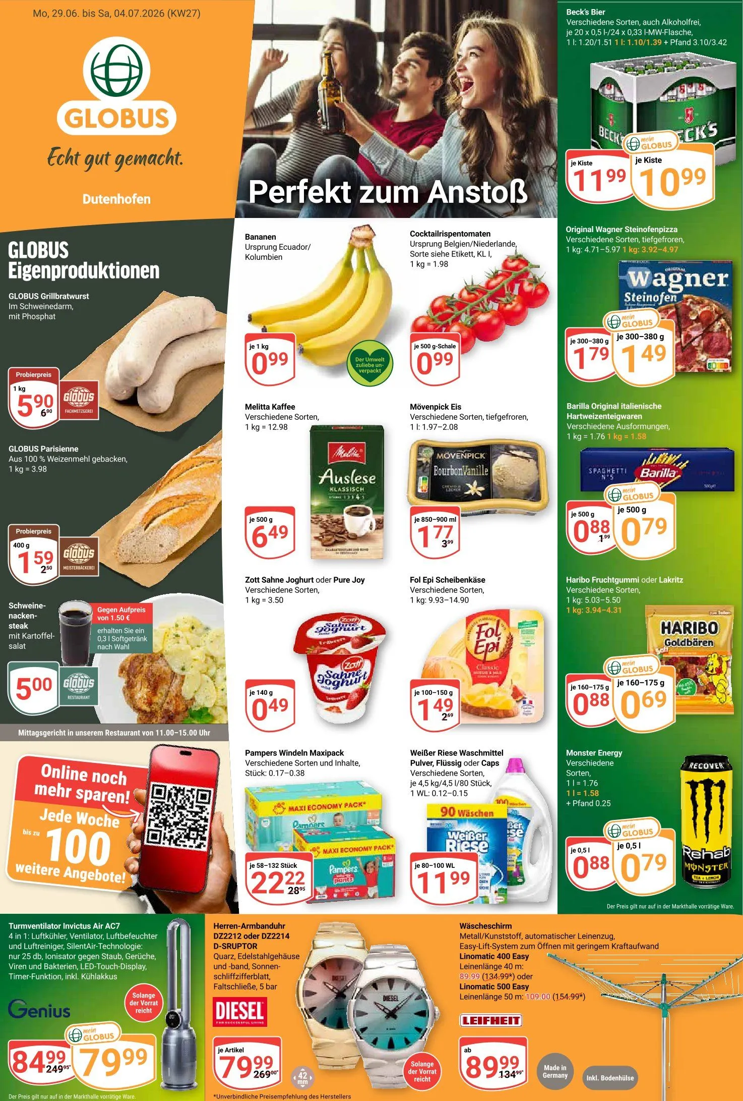 Globus Angebote von 29. Juni bis 4. Juli 2026 - Prospekt seite 3