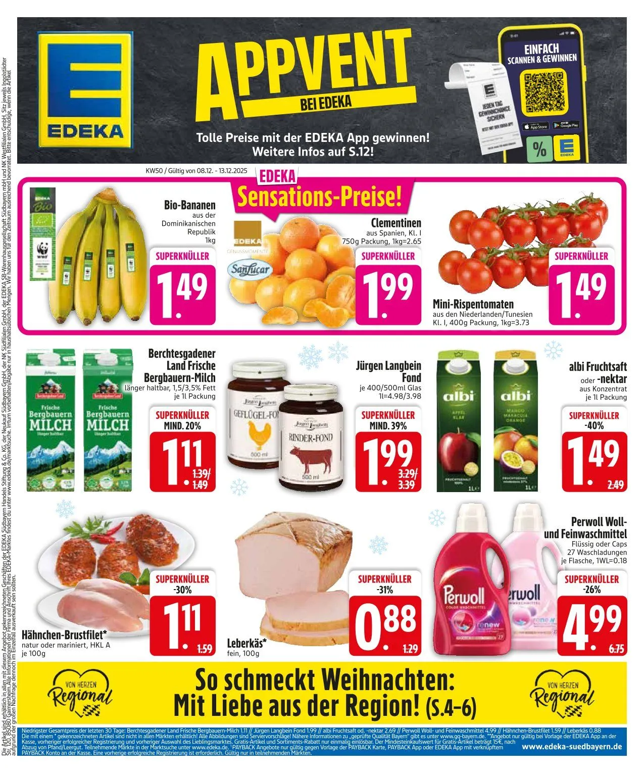Edeka Angebote von 6. Dezember bis 13. Dezember 2025 - Prospekt seite 3