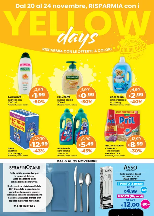 La Saponeria Volantino da 6 novembre a 13 novembre di 2025 - Pagina del volantino 3