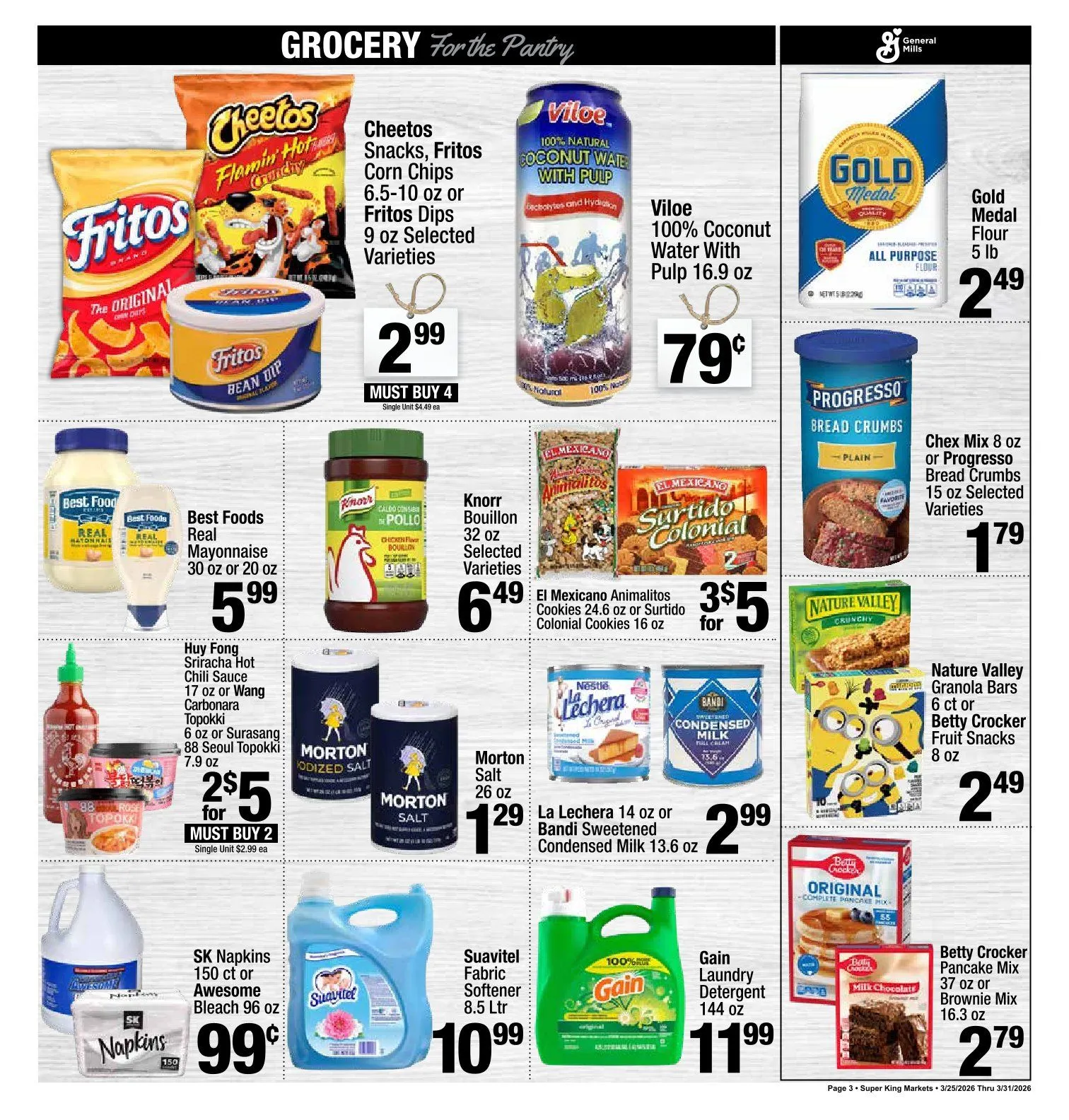 Weekly ad  Super King Markets Sales from March 25 to March 31 2026 - Page 3