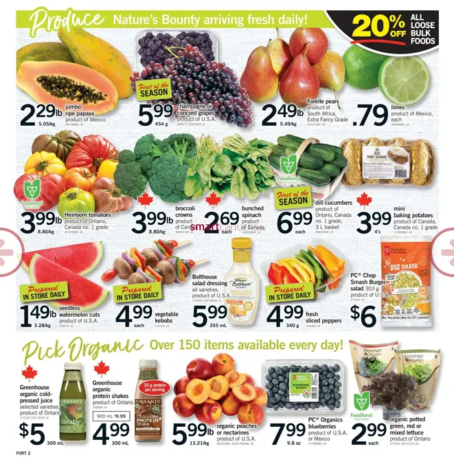 Fortinos Sales from July 2 to July 8 2026 - flyer page 3