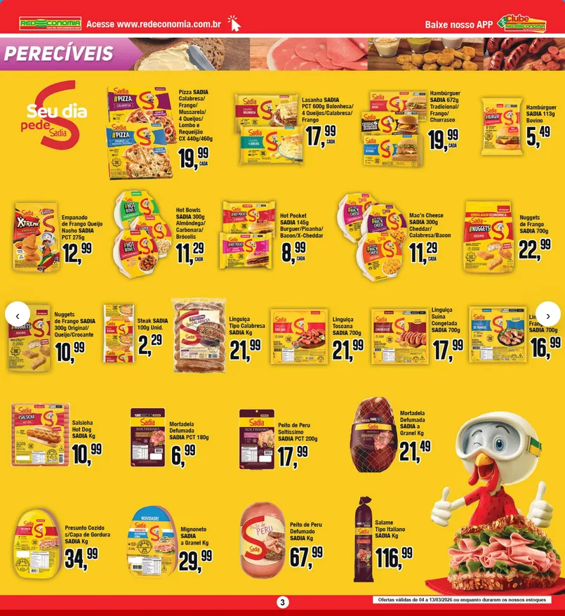 Encarte de Folhetos Redeconomia 5 de março até 6 de março 2026 - Pagina 3