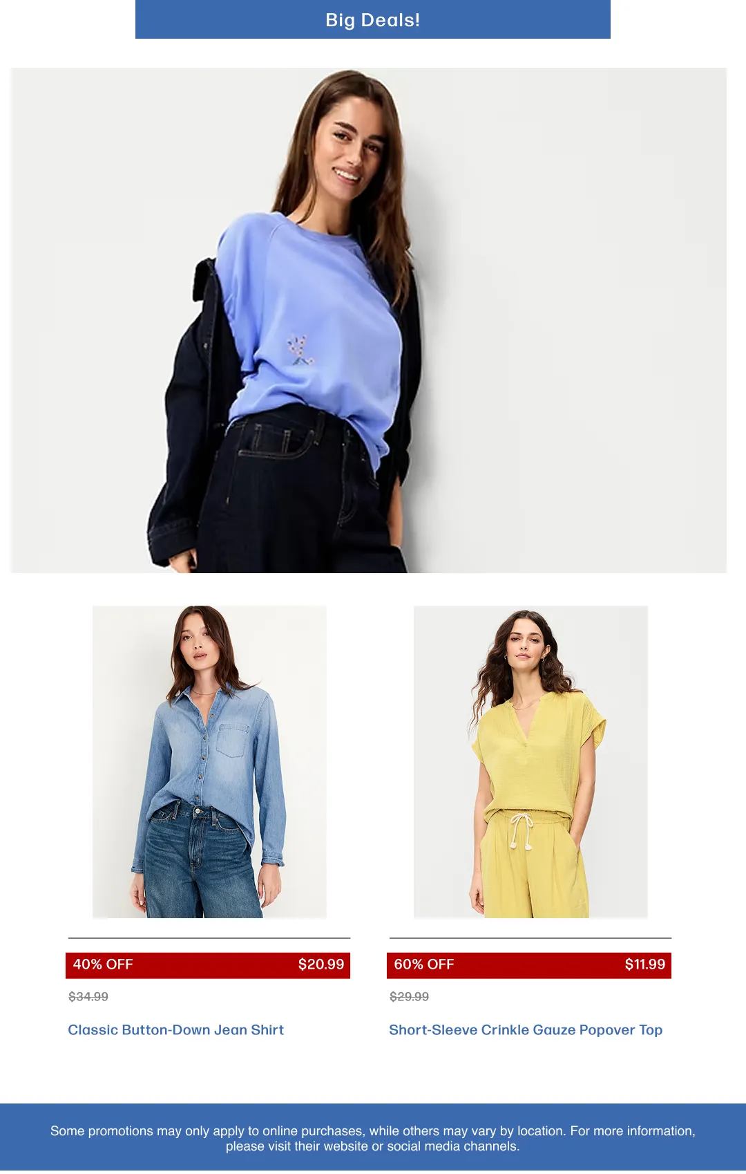 Weekly ad  Old Navy Sales from May 14 to May 28 2026 - Page 3