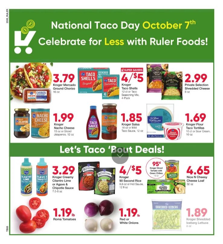 Weekly ad Ruler Foods Sales from October 1 to October 14 2025 - Page 3