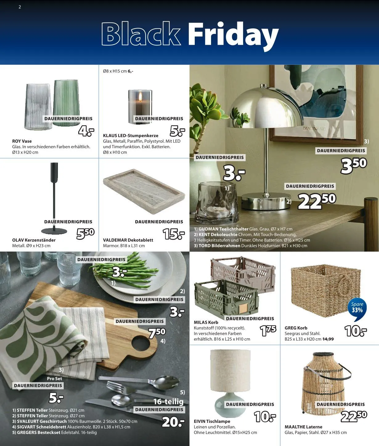 JYSK Angebote von 19. Oktober bis 29. November 2025 - Prospekt seite 2