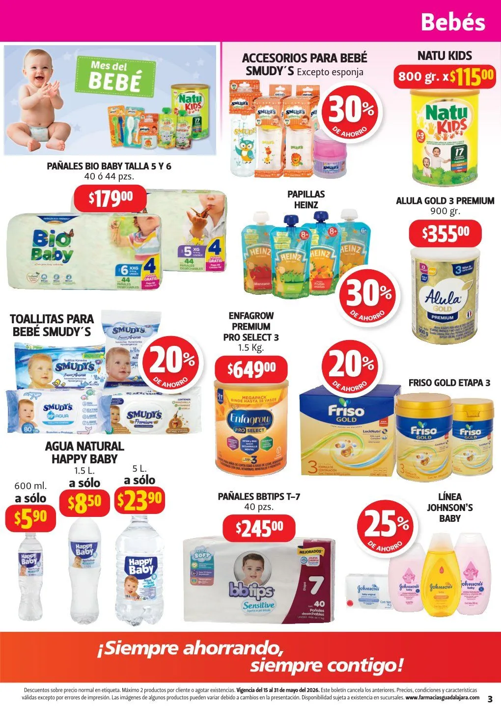Catálogo de Ofertas Farmacia Guadalajara 15 de mayo al 31 de mayo 2026 - Pagina 3