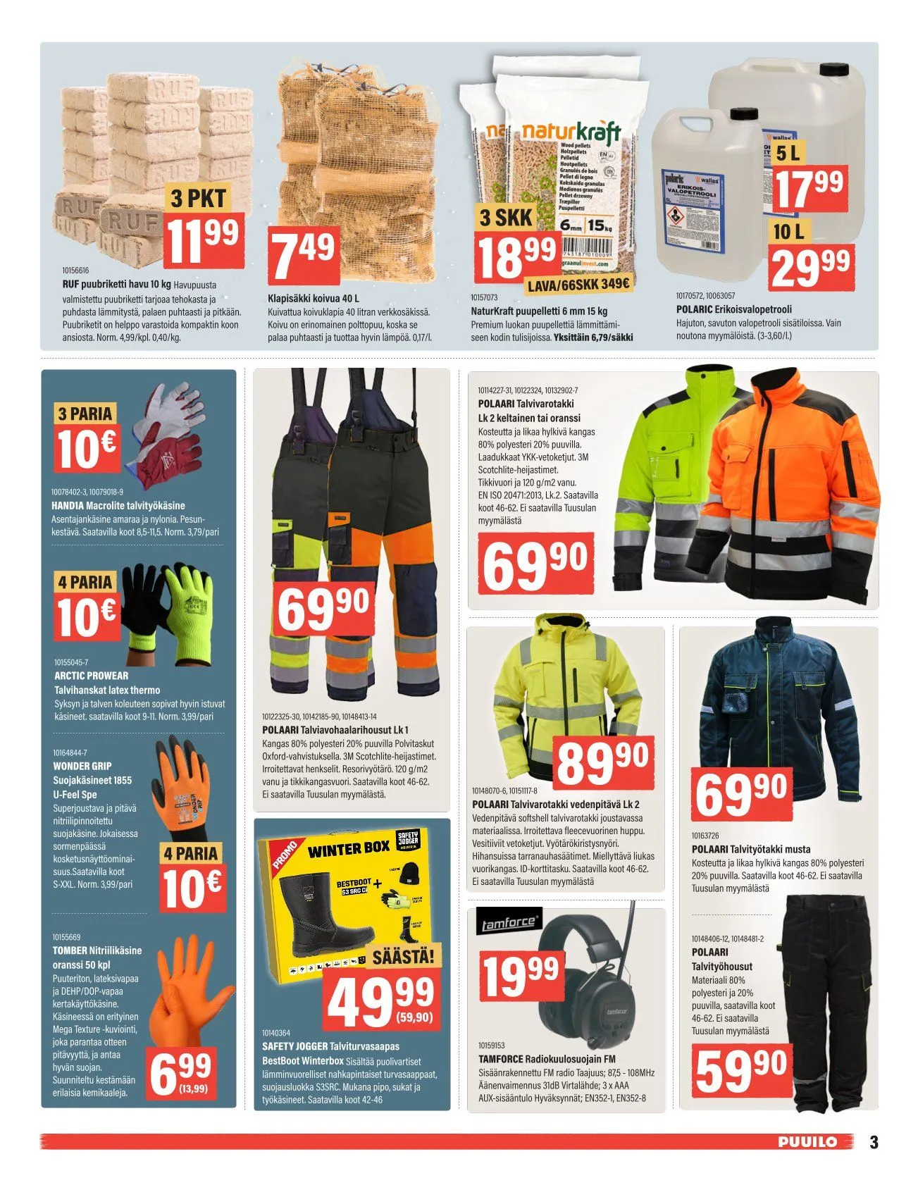 Kaupan Puuilo voimassa alkaen 5. tammikuuta - 25. tammikuuta 2026 - Tarjouslehti sivu 3