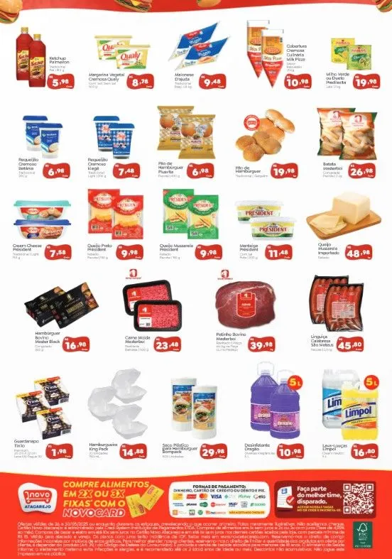 Encarte de Folhetos Novo Atacarejo  26 de outubro até 30 de outubro 2025 - Pagina 2