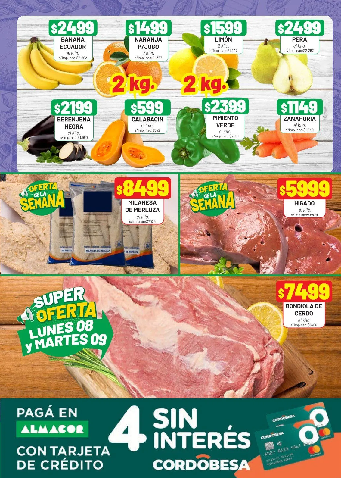 Ofertas de  Ofertas Almacor  4 de junio al 9 de junio 2026 - Página 3 del catálogo