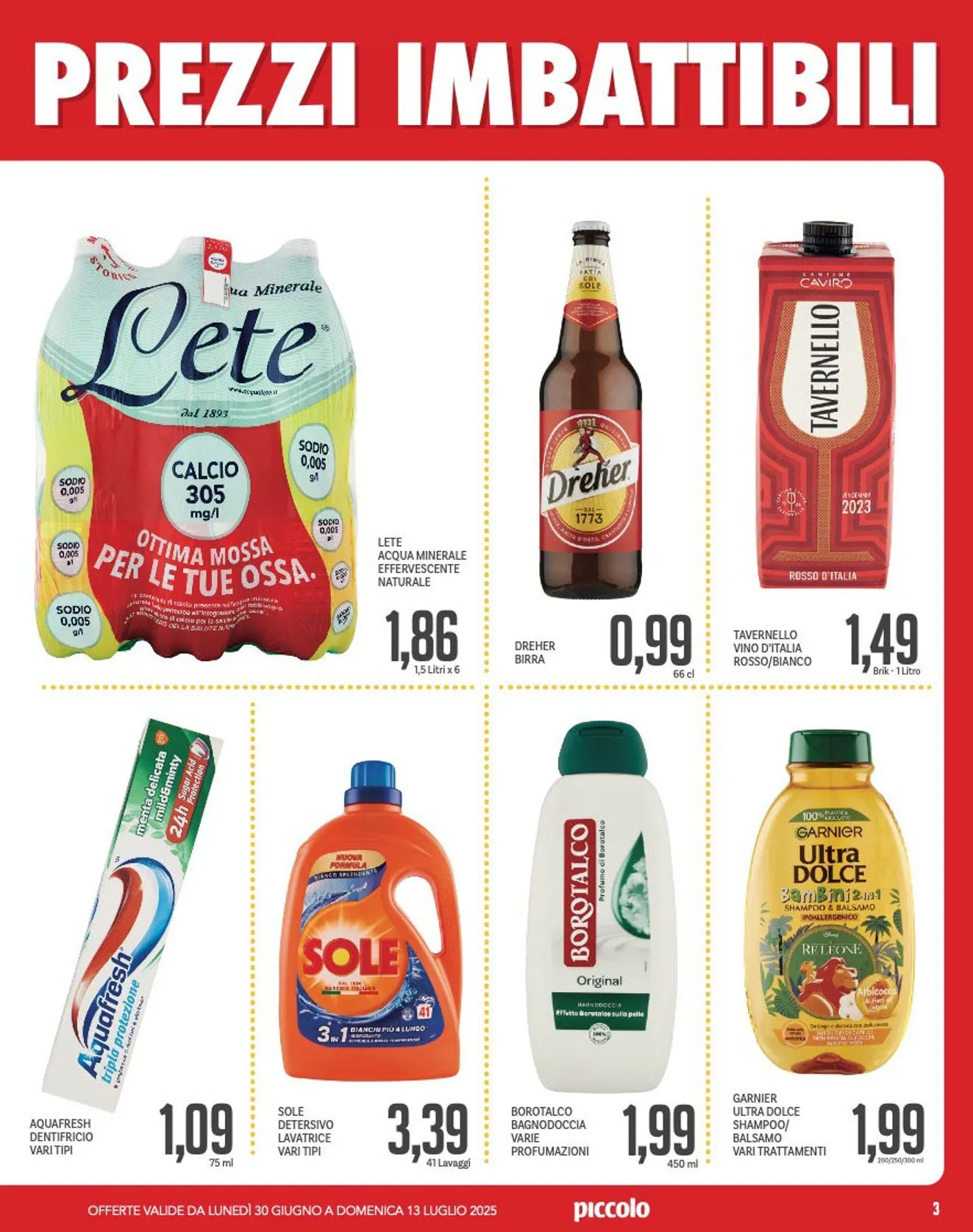 Piccolo Volantini da 30 giugno a 13 luglio di 2025 - Pagina del volantino 3