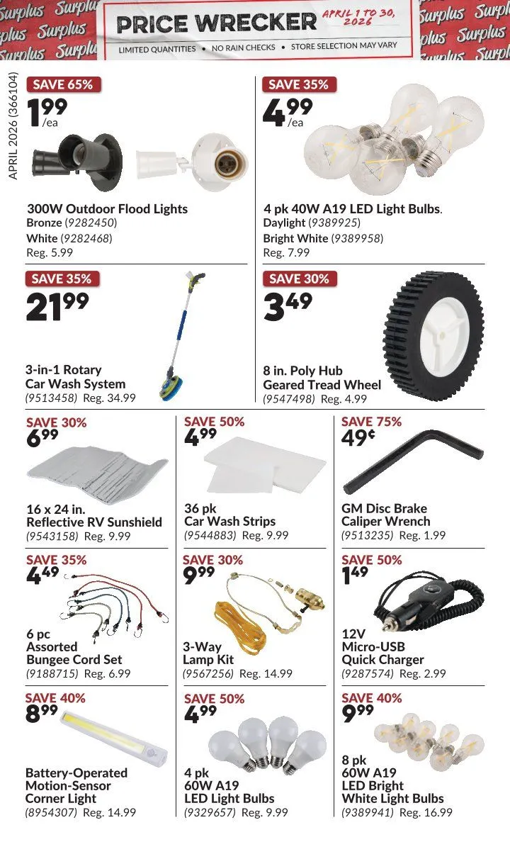 Princess Auto Sales from April 1 to April 30 2026 - flyer page 3