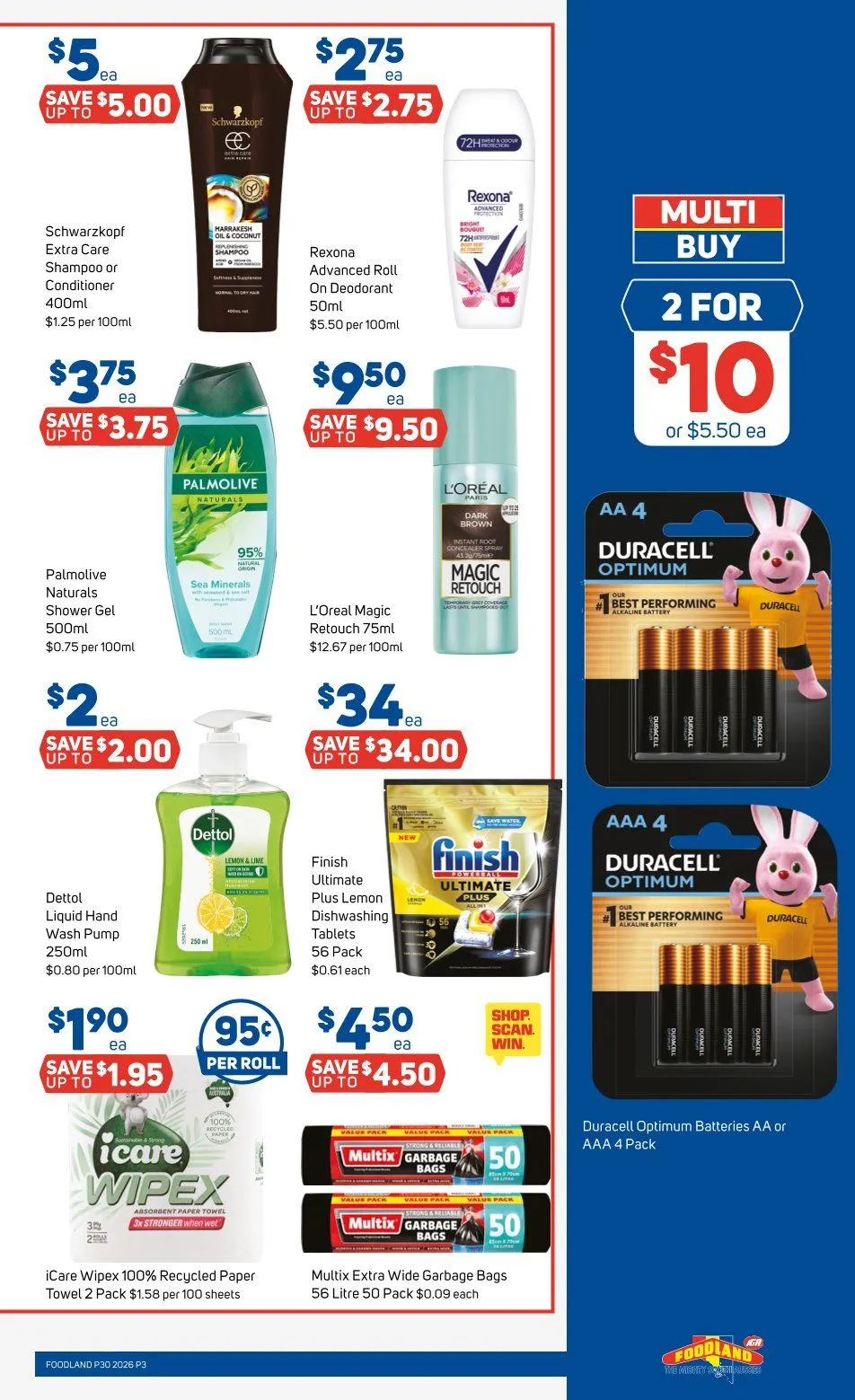 Foodland Sales - Catalogue valid from 22 July to 28 July 2026 - page 3